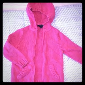 Lands End girls hoodie